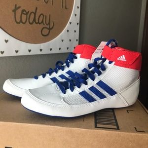 Adidas NWT Size 4 Youth/Child HVC Wrestling Shoe